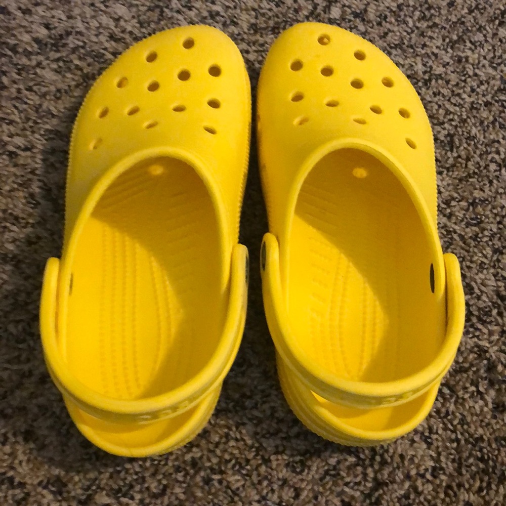 Yellow Crocs